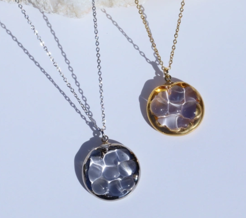 【色が選べる】Water Coin ネックレス